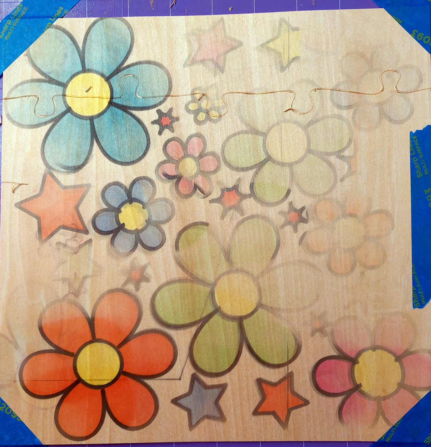 Cricut's Infusible Ink Markers with Sublimation Puzzle and