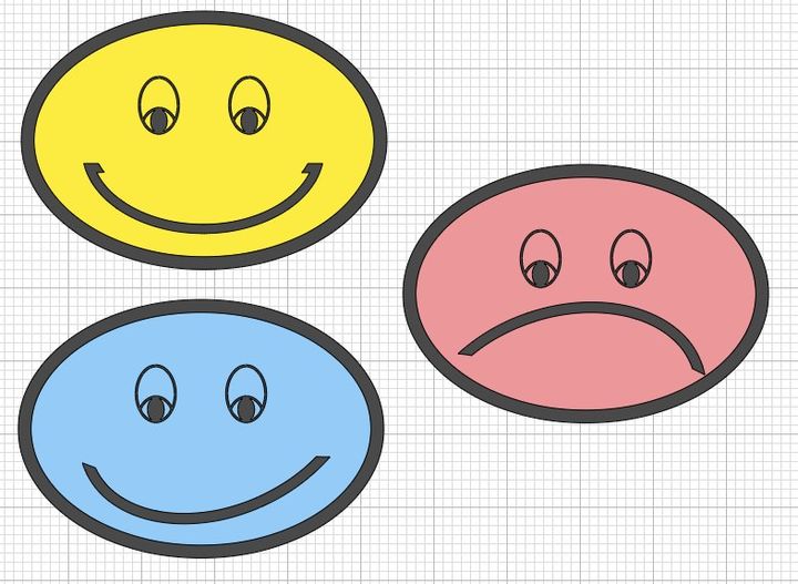 Playing with Simple Shapes in Cricut Design Space: Emojis Playing with Simple Shapes in Cricut Design Space: Emojis