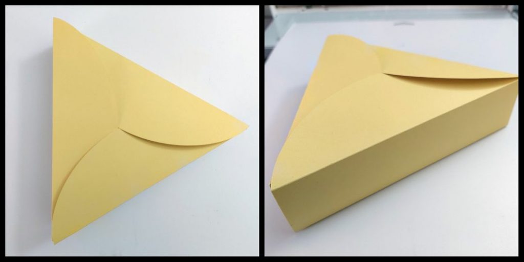 Wedge Box Made in Cricut Design Space