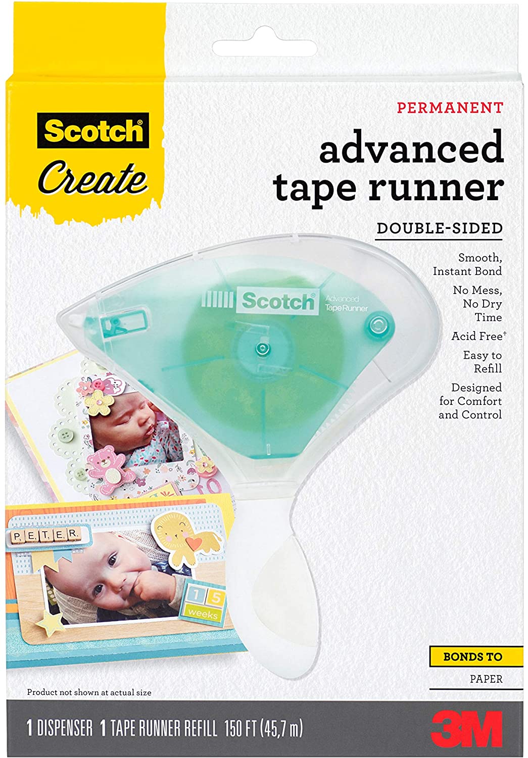 SVG Tuts | Scotch Permanent Advanced Double-Sided Tape Runner