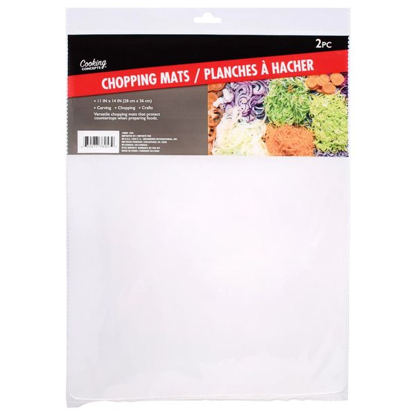 SVG Tuts | Cooking Concepts Flexible Chopping Mats, 2-ct. Packs