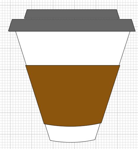 Playing with Shapes in Cricut Design Space: Hot Drink Cup