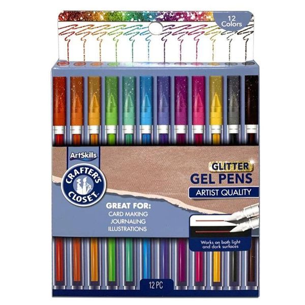 SVG Tuts | ArtSkills Crafter's Closet Glitter Gel Pens