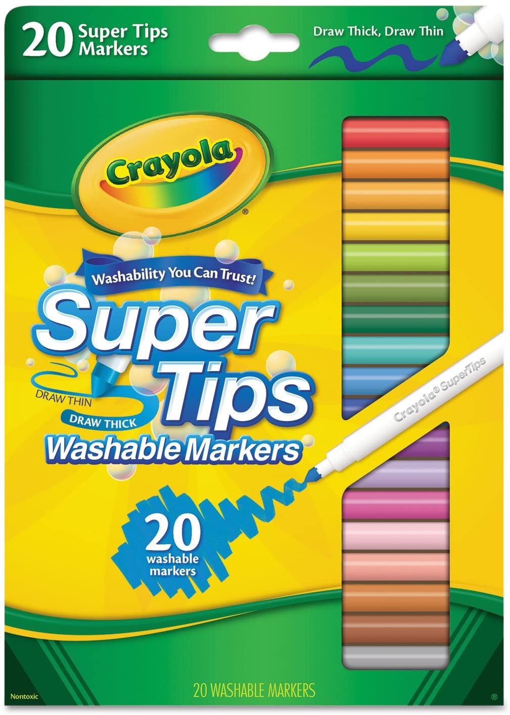 SVG Tuts | Crayola Washable Super Tips Markers