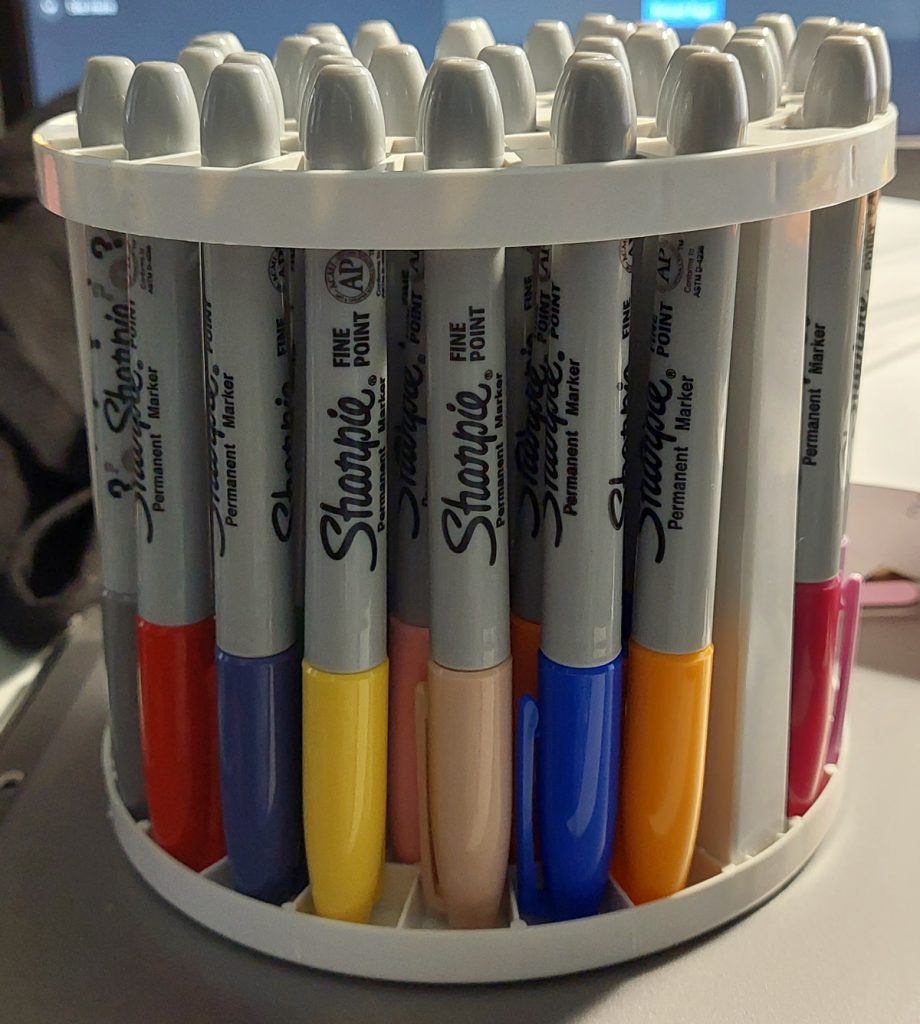 Dollar Tree Storage Hack for Markers