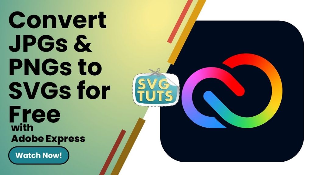 Convert JPGs & PNGs to SVGs with Adobe Express