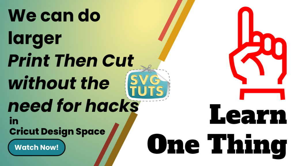 Larger Print Then Cut Without Hacks in Cricut Design Space v7.27.142